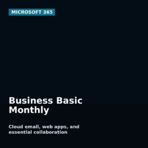 Microsoft 365 Business Basic monthly plan managed by AVS Technologies