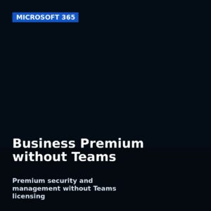 Microsoft 365 Business Premium without Teams managed by AVS Technologies