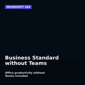 Microsoft 365 Business Standard without Teams managed by AVS Technologies