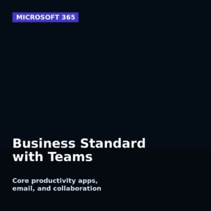 Microsoft 365 Business Standard with Teams managed by AVS Technologies